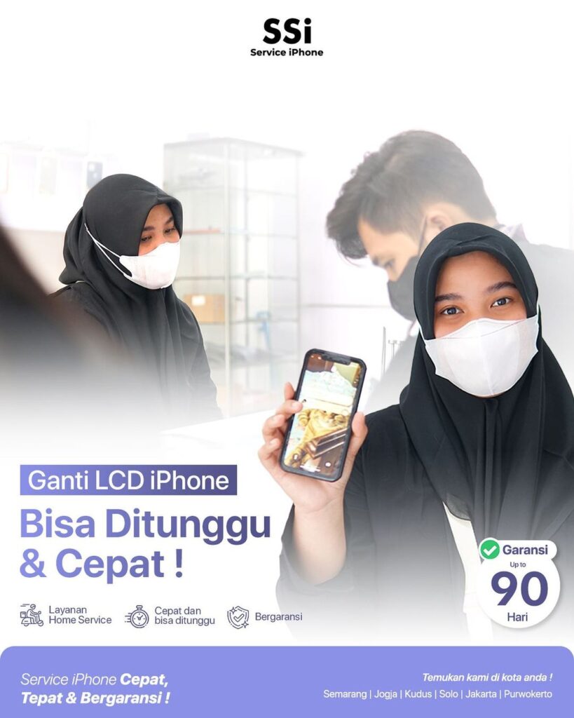 Service LCD iPhone di Semarang