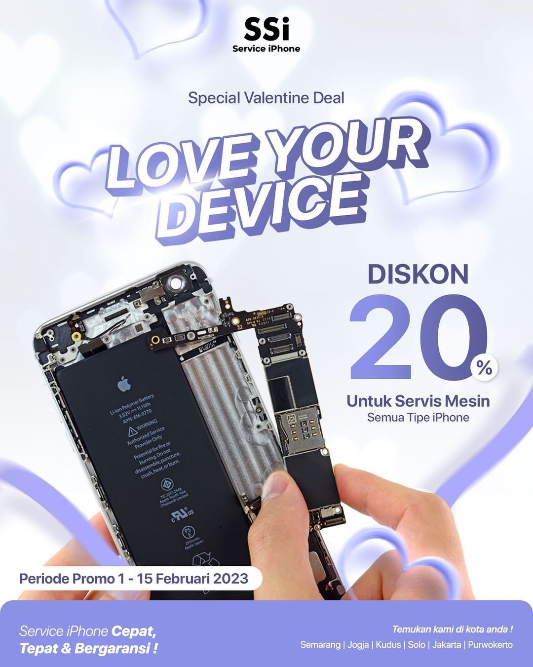 Read more about the article Promo Service Mesin iPhone Diskon 20%