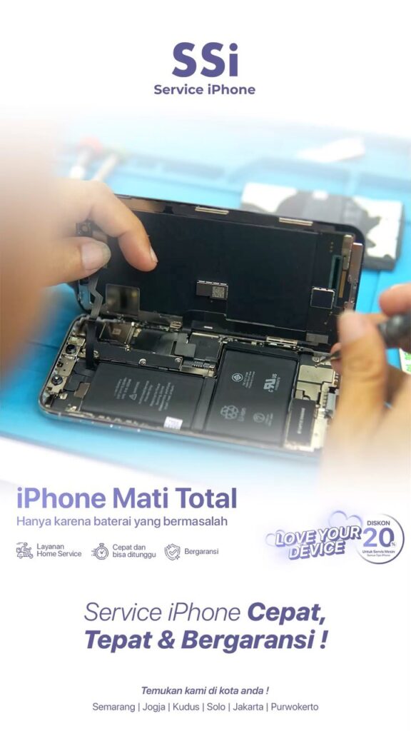 Service iPhone Mati Total Semarang Terbaik Murah
