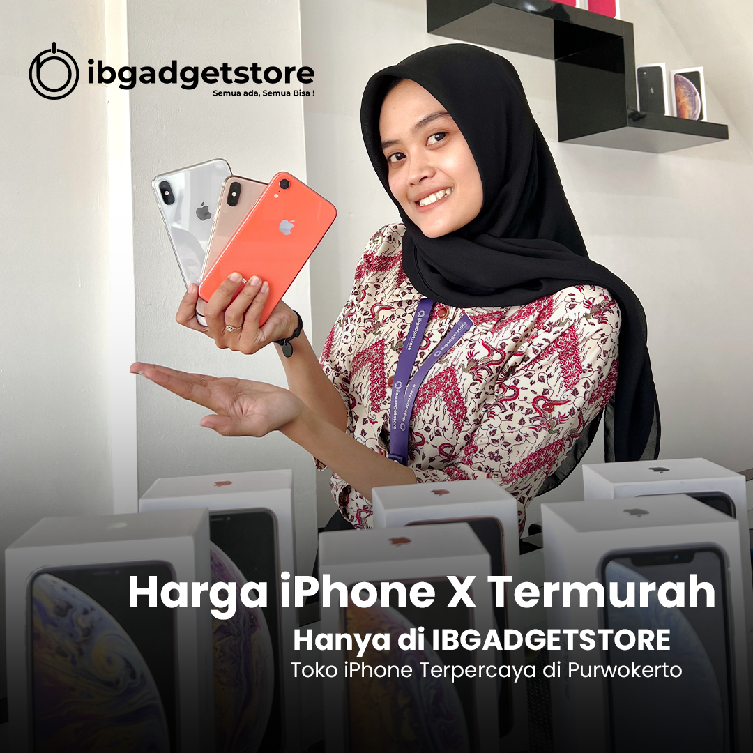 Read more about the article Harga iPhone X Purwokerto Murahnya Kebangetan!