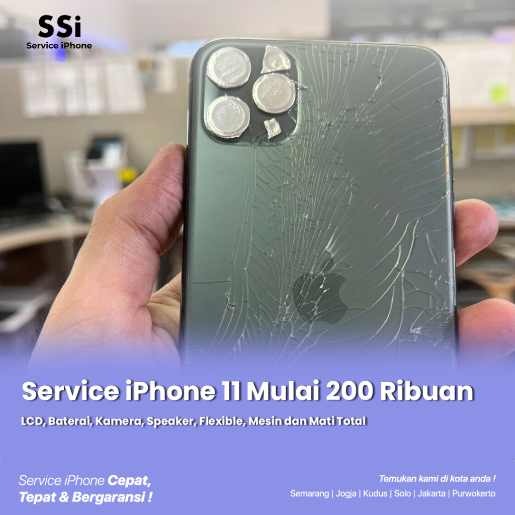 Service iPhone 11 Pro Max Semarang