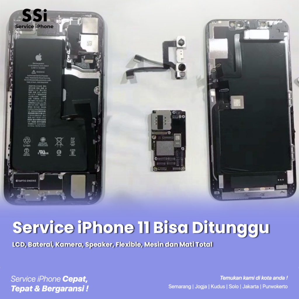 Service iPhone 11 Semarang Bisa Ditunggu