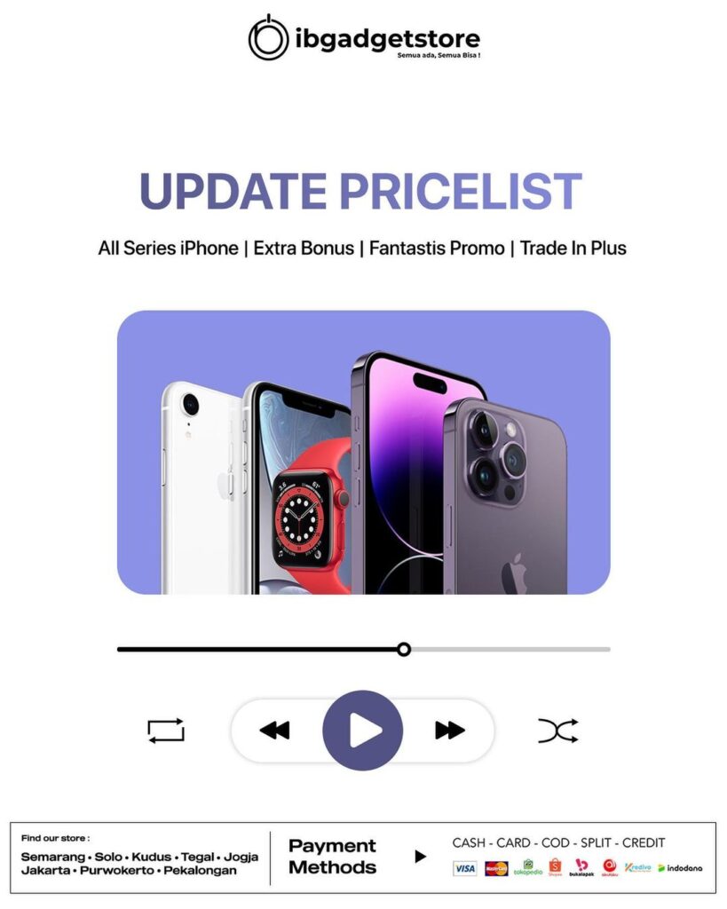Harga iPhone Termurah di Semarang Jawa Tengah