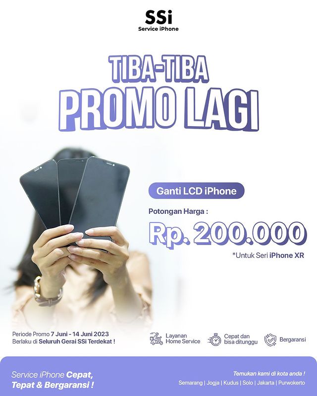 Promo Service LCD iPhone XR