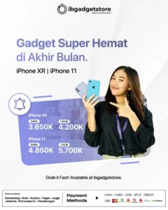 promo akhir bulan iphone XR dan iphone 11