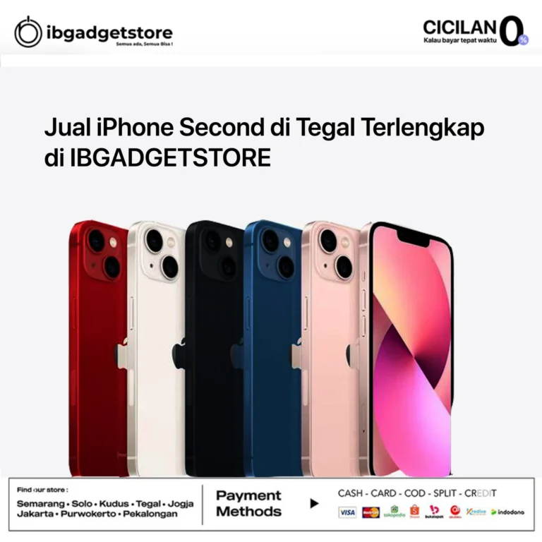 iphone second tegal
