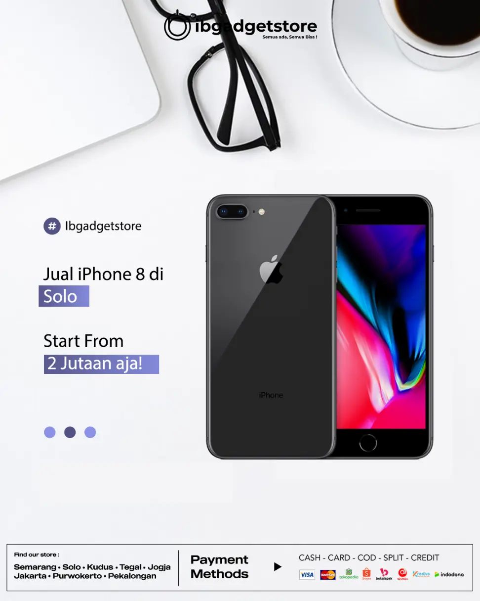 Jual iPhone di Solo Harga Murah Cuma di IBGADGETSTORE