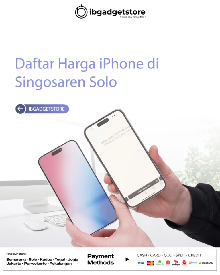 harga iphone di singosaren solo