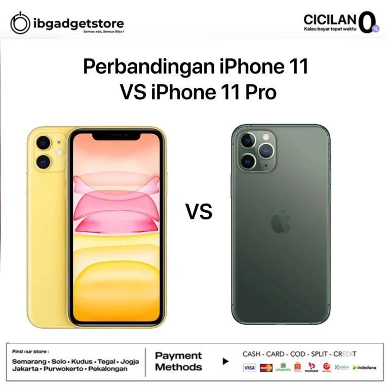 perbandingan iphone iphone 11 dengan 11 pro