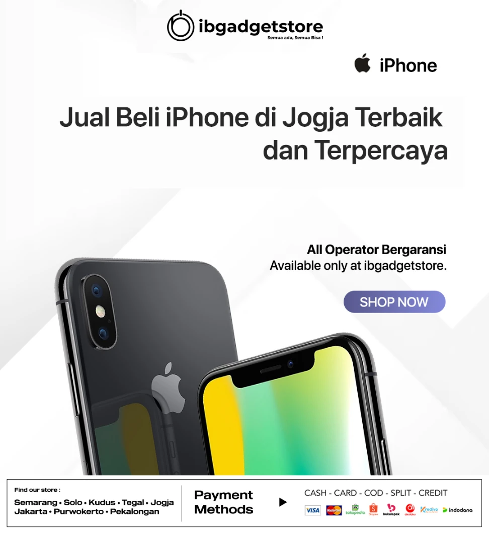 Jual Beli Iphone Di Jogja Terbaik Dan Terpercaya Ibgadgetstore