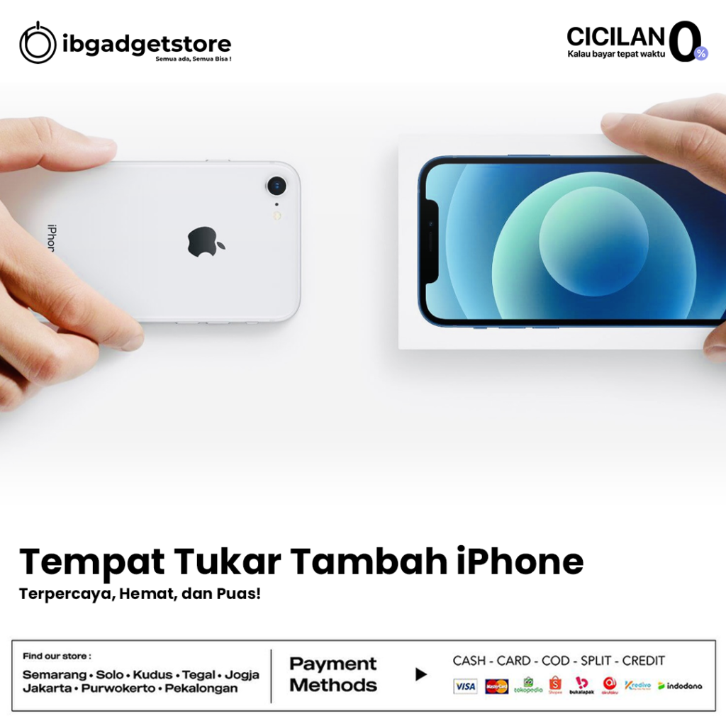 Tukar Tambah iPhone di Semarang!