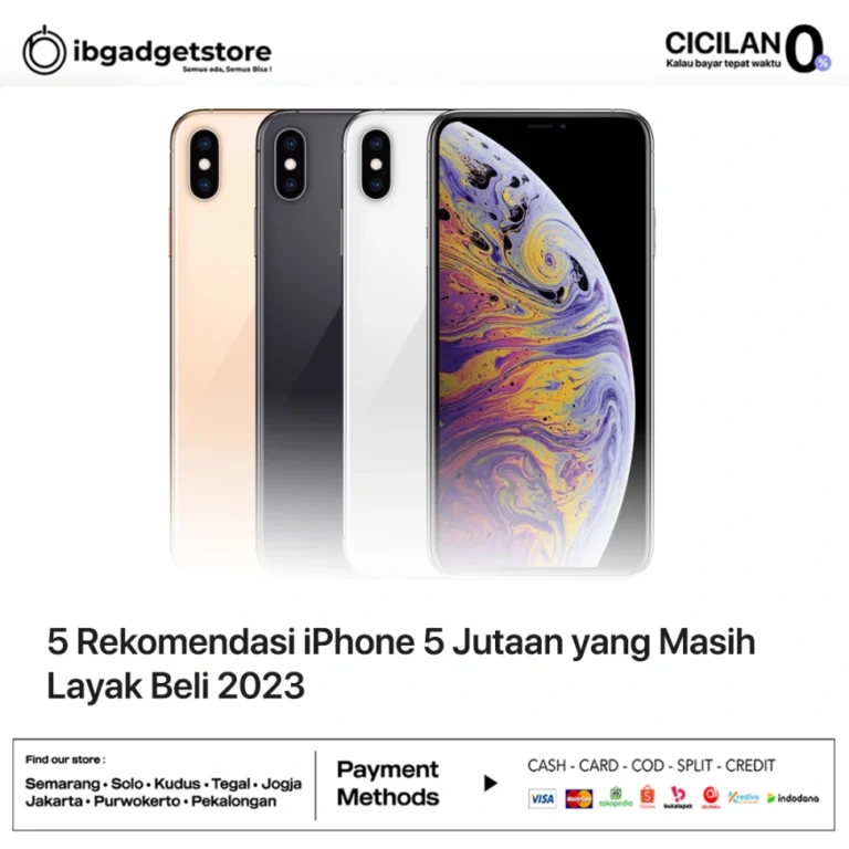 rekomendasi iphone 5 jutaan