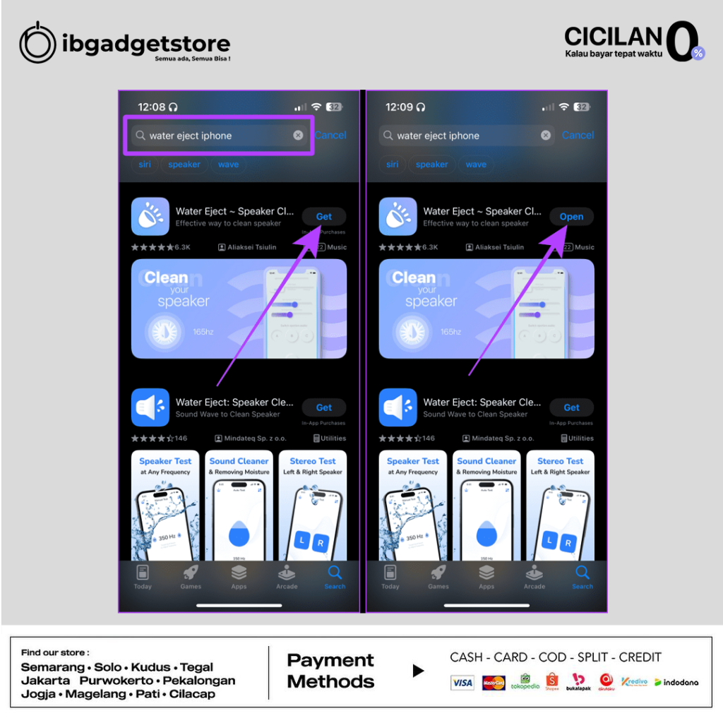 Aplikasi Water Eject Untuk Mengeluarkan Air Pada iPhone