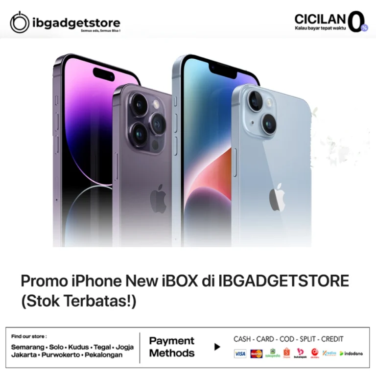 promo iPhone new ibox