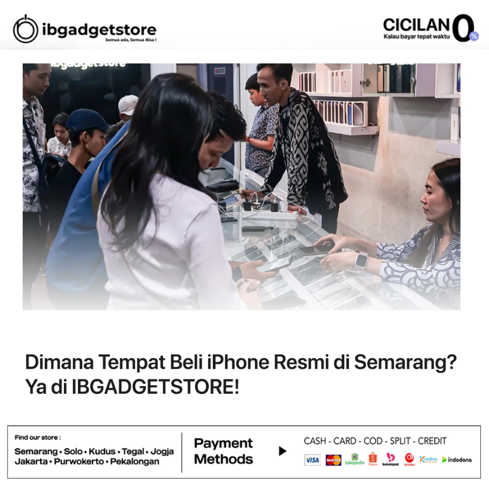 tempat beli iPhone di Semarang