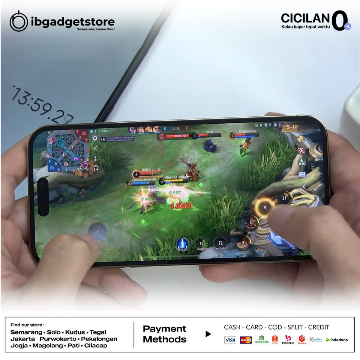 Mau Jago Main Mobile Legends? Minimal Pakai iPhone Ini! - IBGADGETSTORE