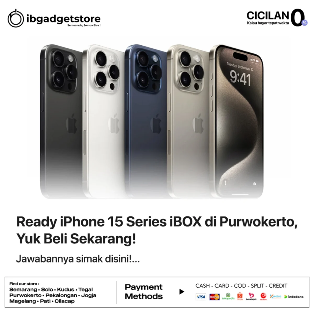 iPhone15 128gb au バッテリー97↑