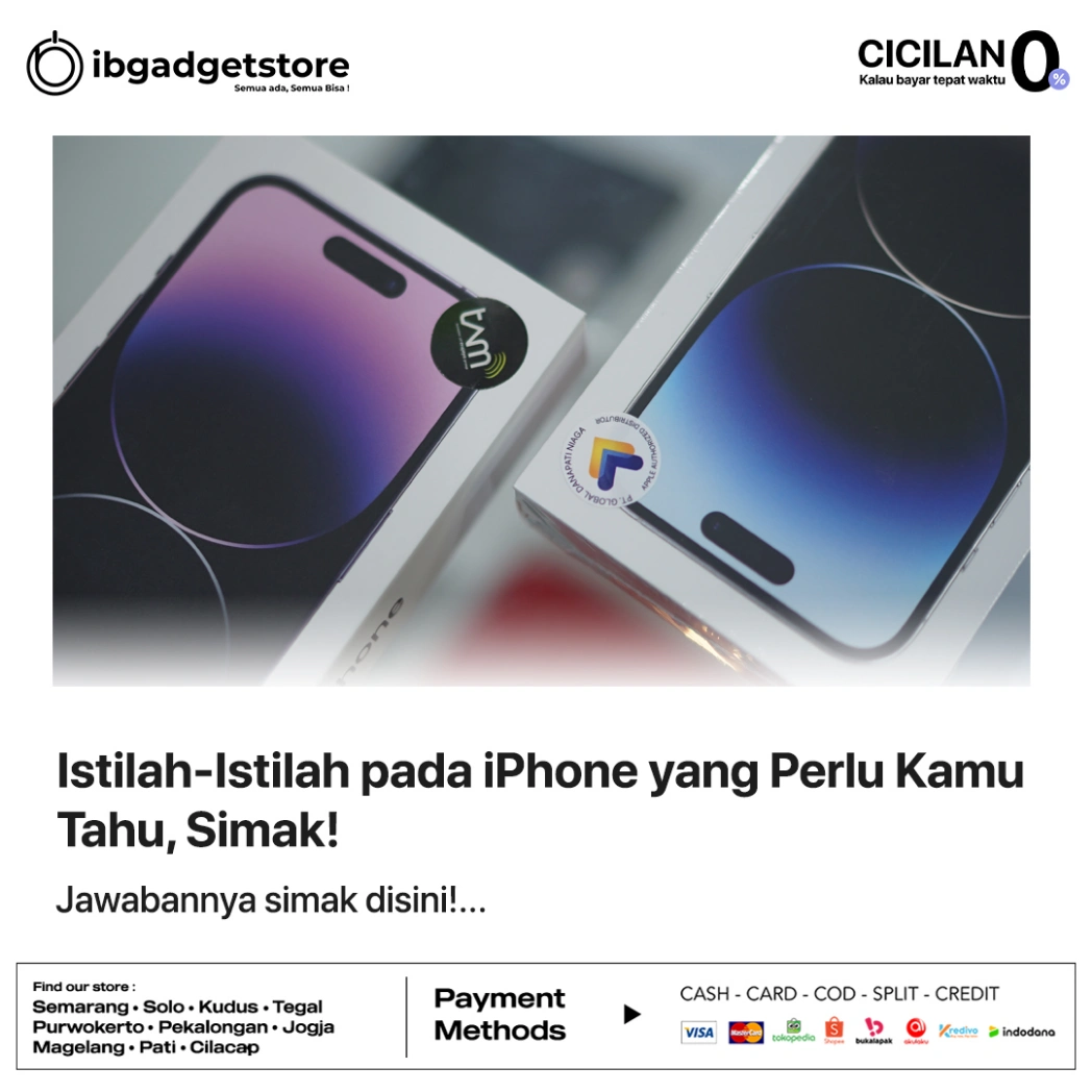 32 Istilah Jual Beli IPhone Bekas Dan Baru, Penting (2024)!