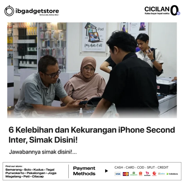 kelebihan dan kekurangan iphone inter