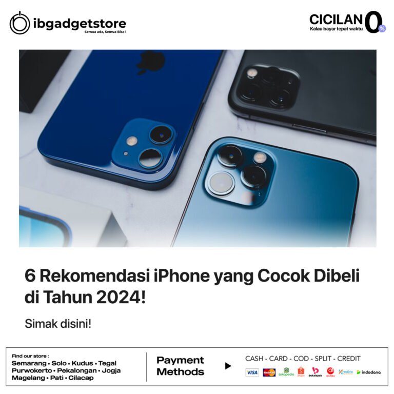 rekomendasi iphone 2024