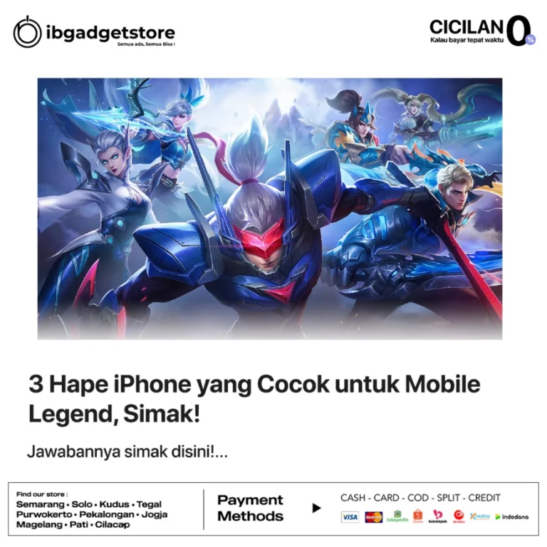 iphone untuk mobile legends