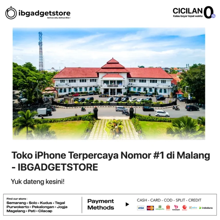 toko iphone di malang