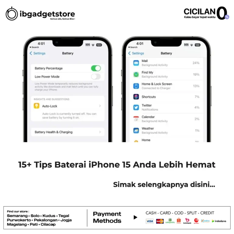 baterai iphone 15