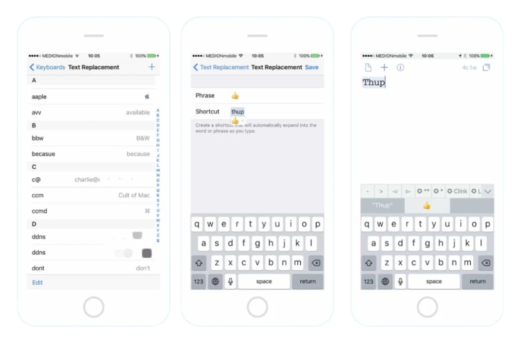 gambar ilustrasi text replacement-5 Rahasia iPhone untuk Meningkatkan Produktivitas Sehari-hari-ibgadgetstore