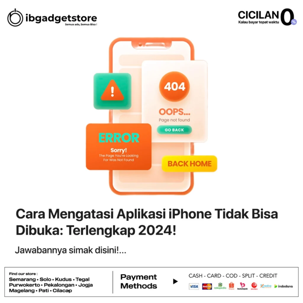 Cara Mengatasi Aplikasi iPhone Tidak Bisa Dibuka: Terlengkap 2024!