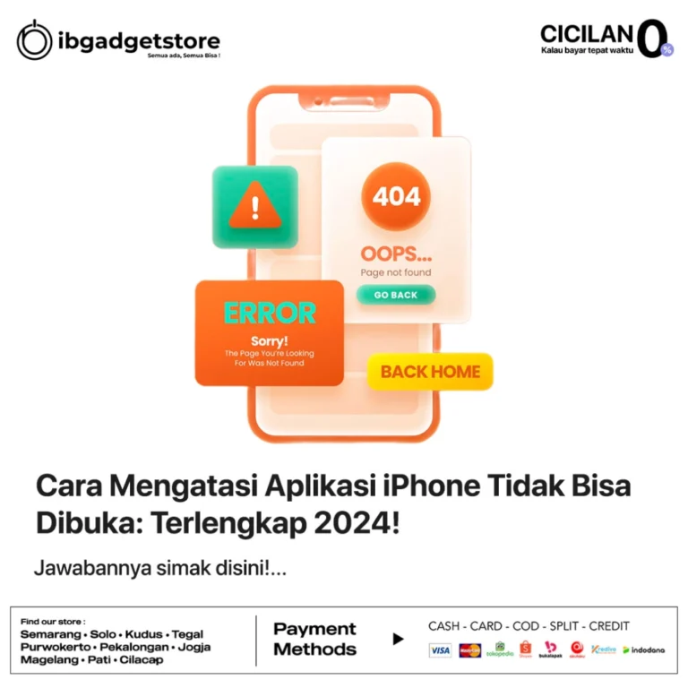 Cara Mengatasi Aplikasi iPhone Tidak Bisa Dibuka: Terlengkap 2024!