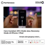 Cara Gunakan DFU Mode atau Recovery Mode di iPhone / iPad