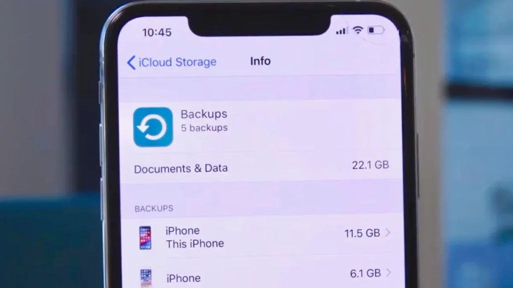 cara backup iphone