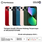 Tempat Kredit iPhone Malang Terpercaya di IBGADGETSTORE