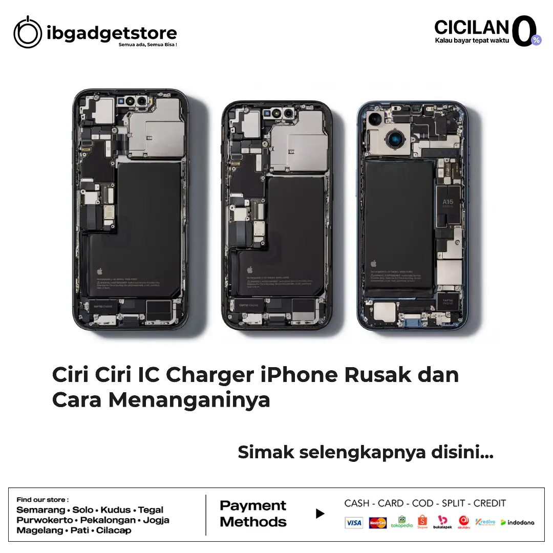 Read more about the article Ciri Ciri IC Charger iPhone Rusak dan Cara Menanganinya