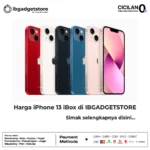 Harga iPhone 13 iBox di IBGADGETSTORE