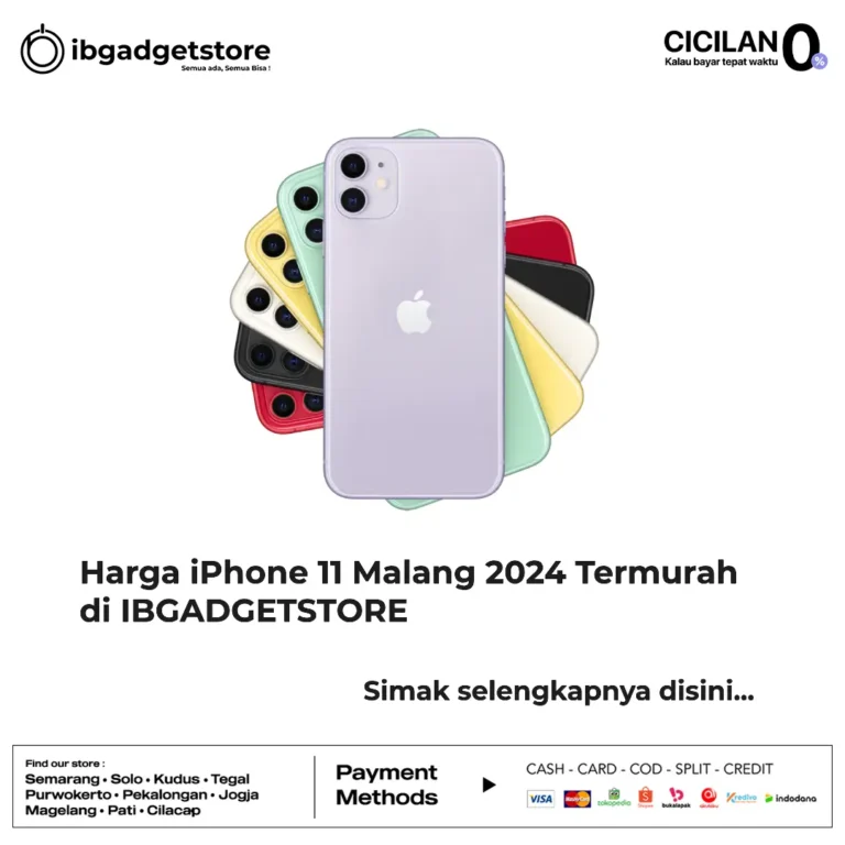 harga iphone 11 malang