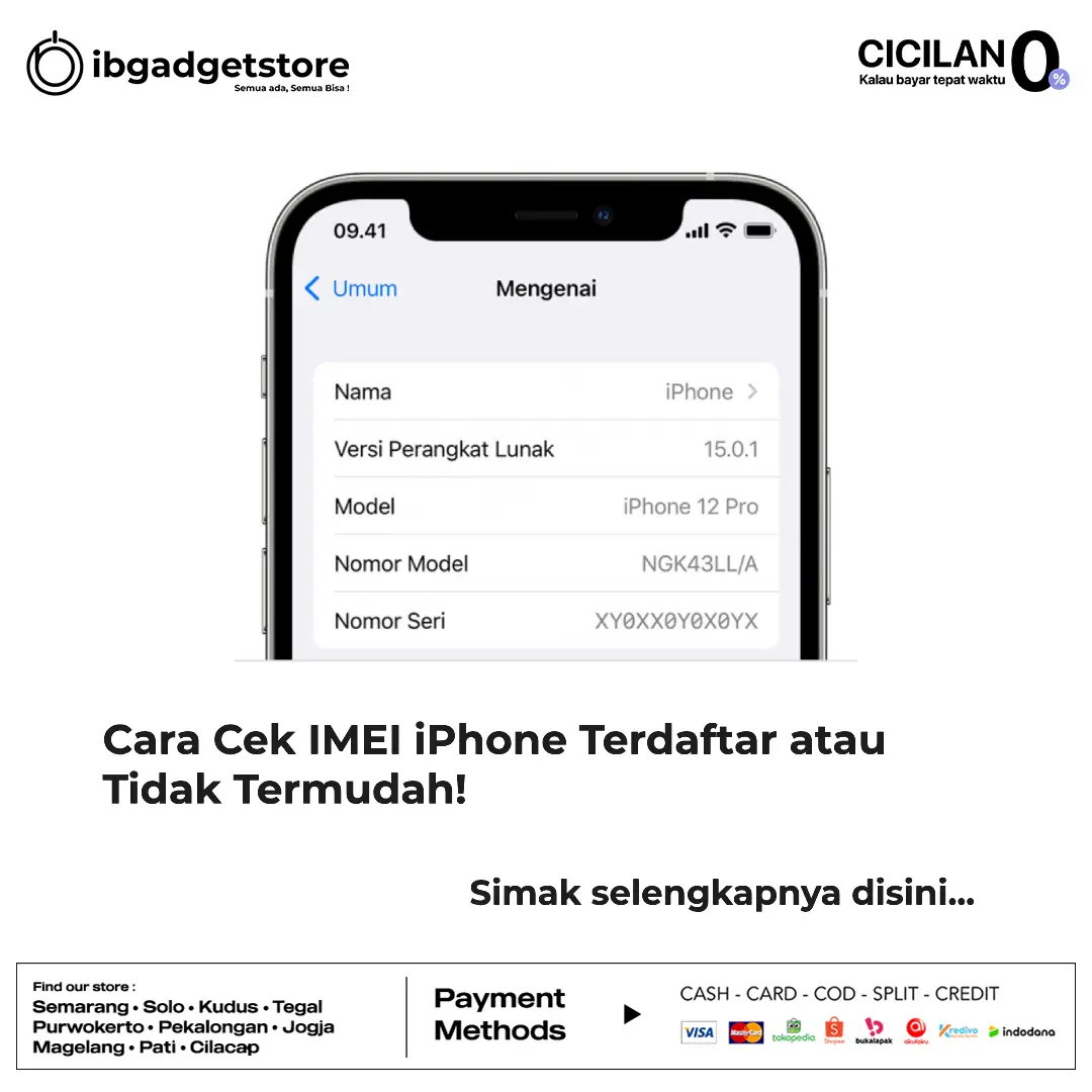 Read more about the article Cara Cek IMEI iPhone Terdaftar atau Tidak Termudah!