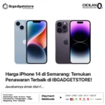 Harga iPhone 14 di Semarang: Temukan Penawaran Terbaik di IBGADGETSTORE!