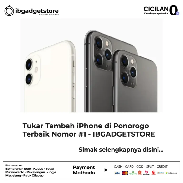 tukar tambah iphone ponorogo
