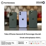 Toko iPhone Second di Ponorogo Murah – IBGADGETSTORE