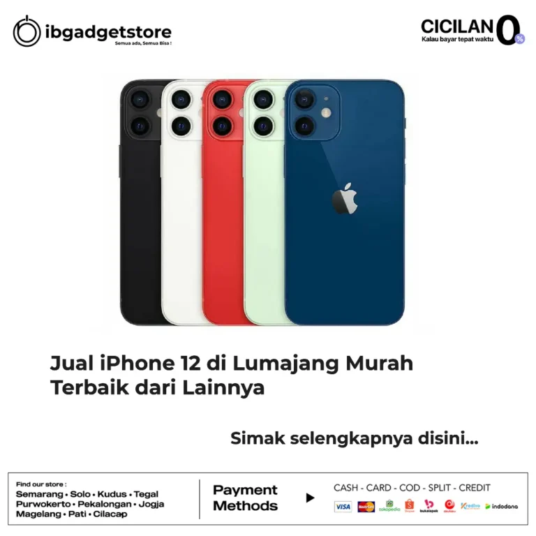jual iphone 12 lumajang