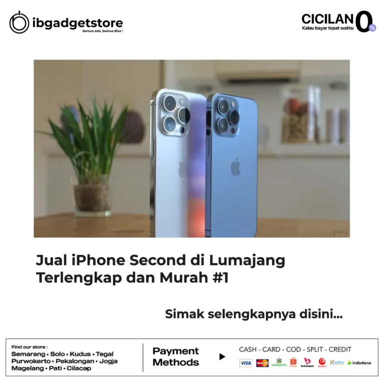 iphone second di lumajang