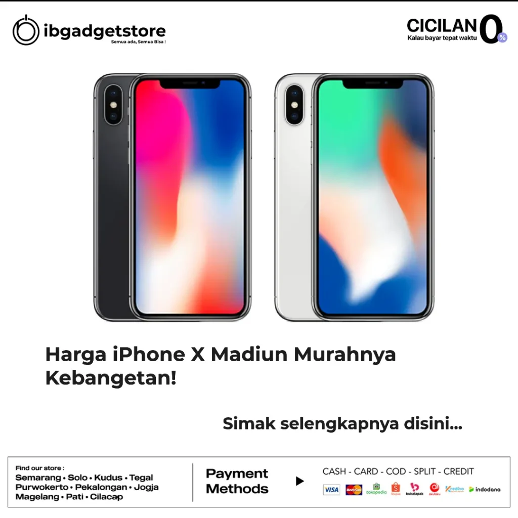 harga iphone x