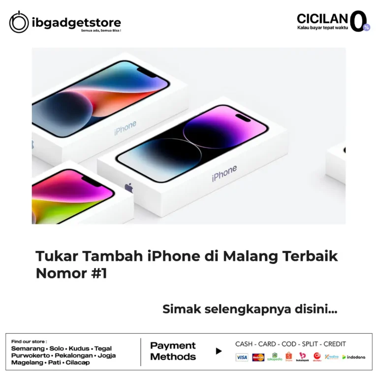 tukar tambah iphone di malang