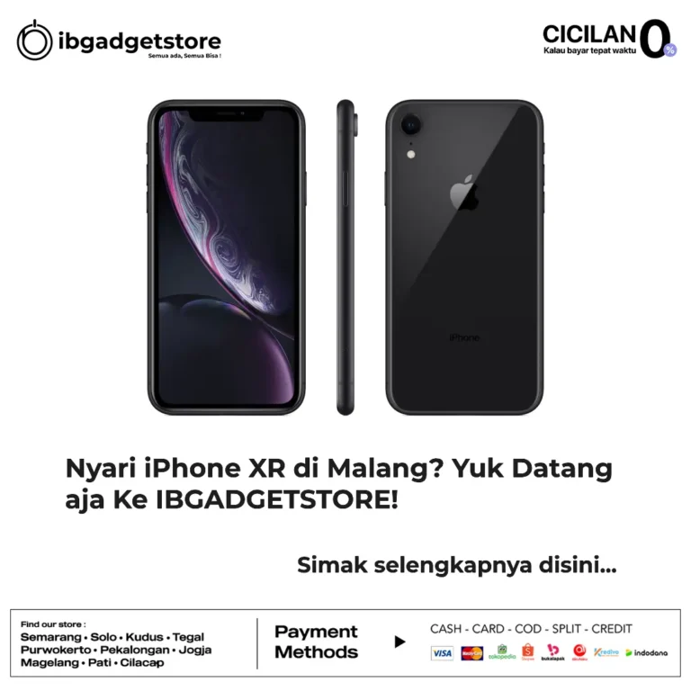 iphone xr di malang