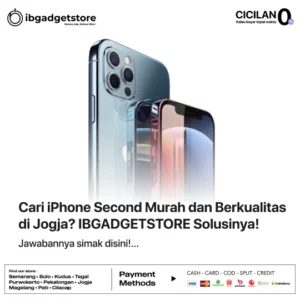 iPhone Second Murah dan Berkualitas di Jogja