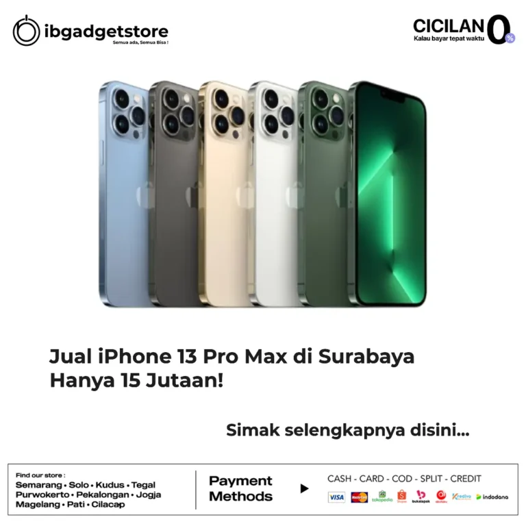 iphone 13 pro max di surabaya