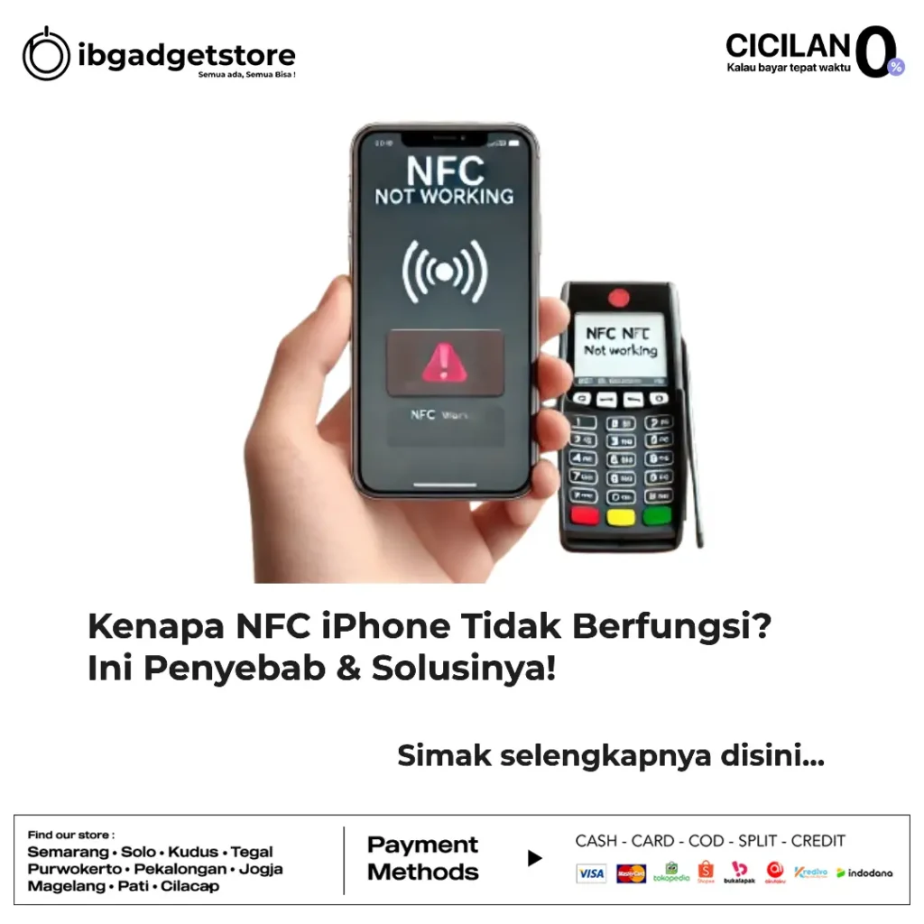 kenapa nfc iphone tidak berfungsi