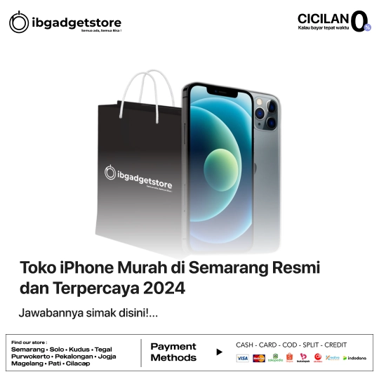 Read more about the article Toko iPhone Murah di Semarang Resmi dan Terpercaya 2024