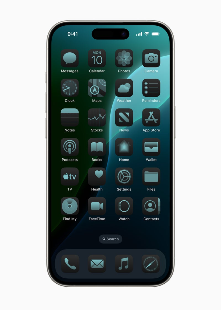 dark mode ios 18